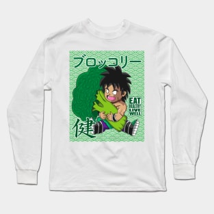 Broly Eat Healthy Live Well Long Sleeve T-Shirt